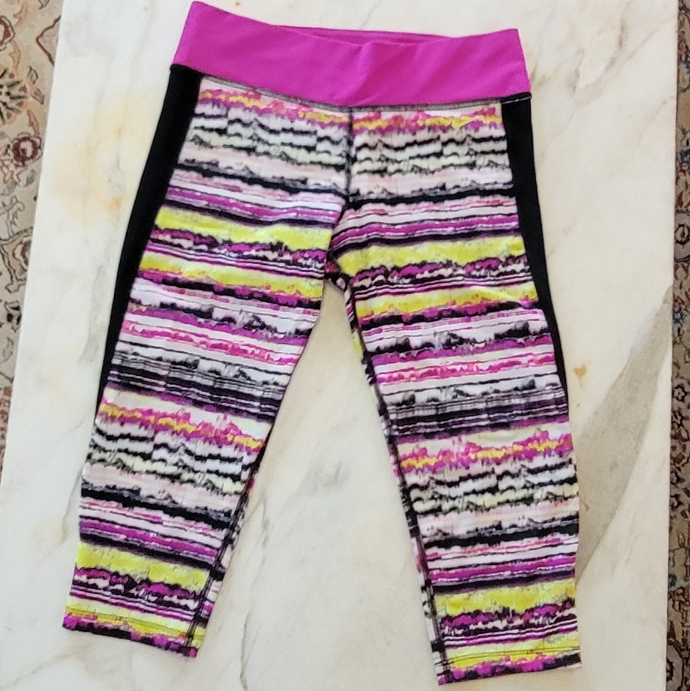 Nike Pink and Multicolor Women's Leggings